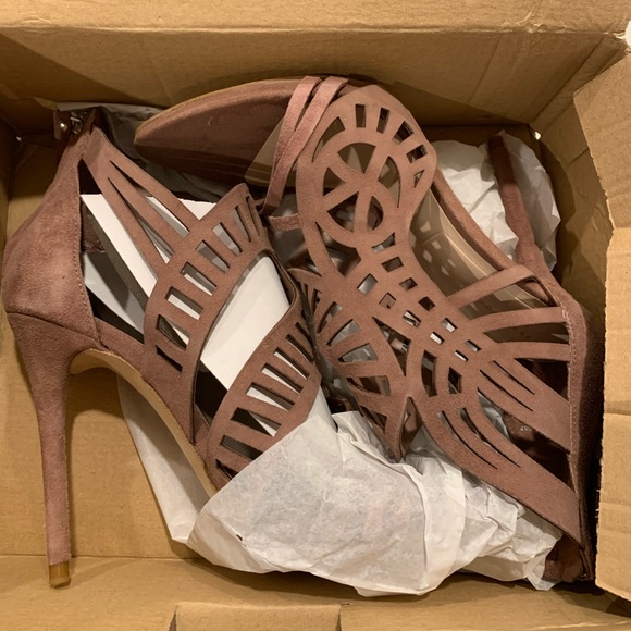 Zara openwork leather sandals - Picture 4 of 5